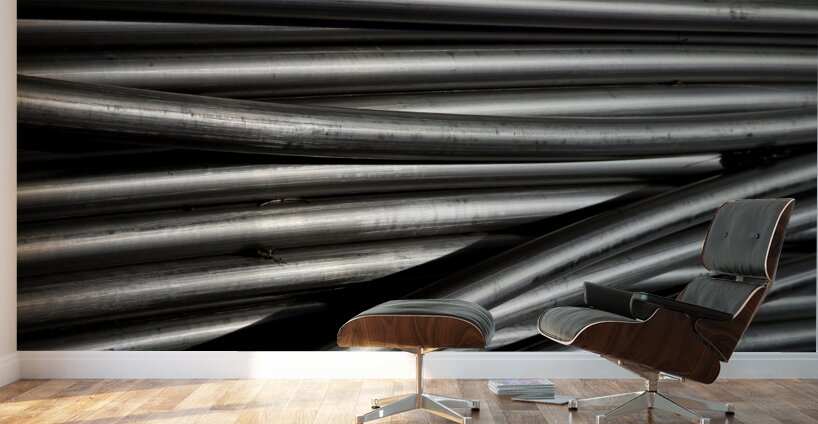 Tubular Abstact Art Number 2 Wall Murals