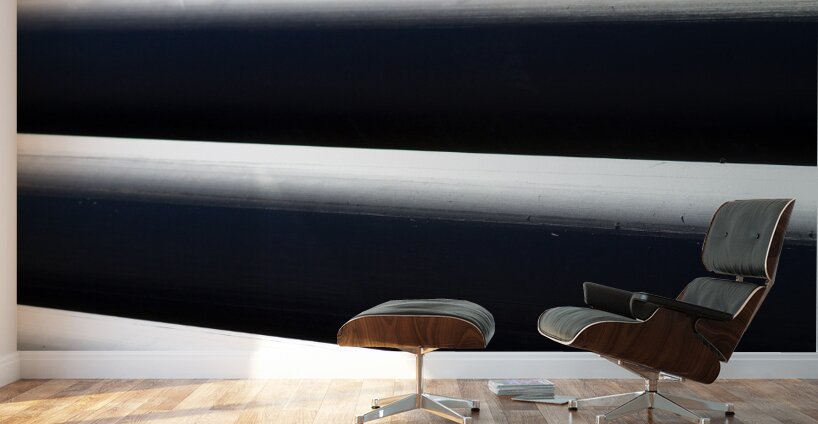 Tubular Shadow and Light  2 Wall Murals