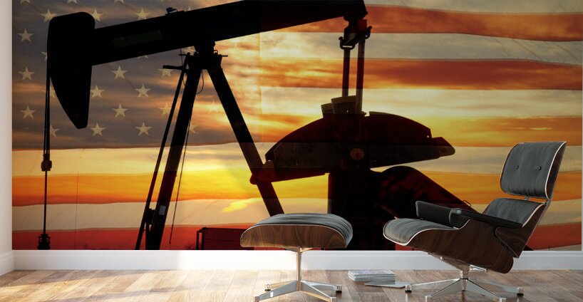 American Oil  Wall Murals