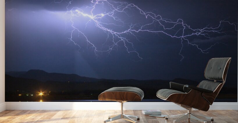 Lightning from Heaven Wall Murals