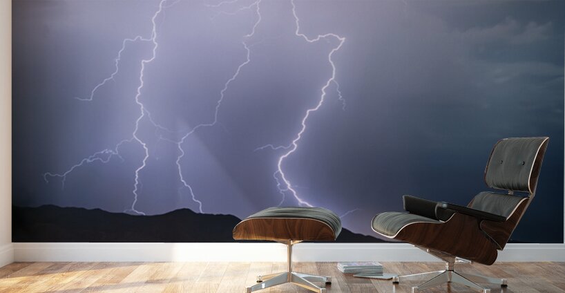 Electric Symphony Over Scottsdale’s Night Wall Murals