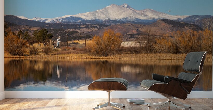 Paul Bunyan and the inspiring Landscapes of the Rocky Mountains Wall Murals