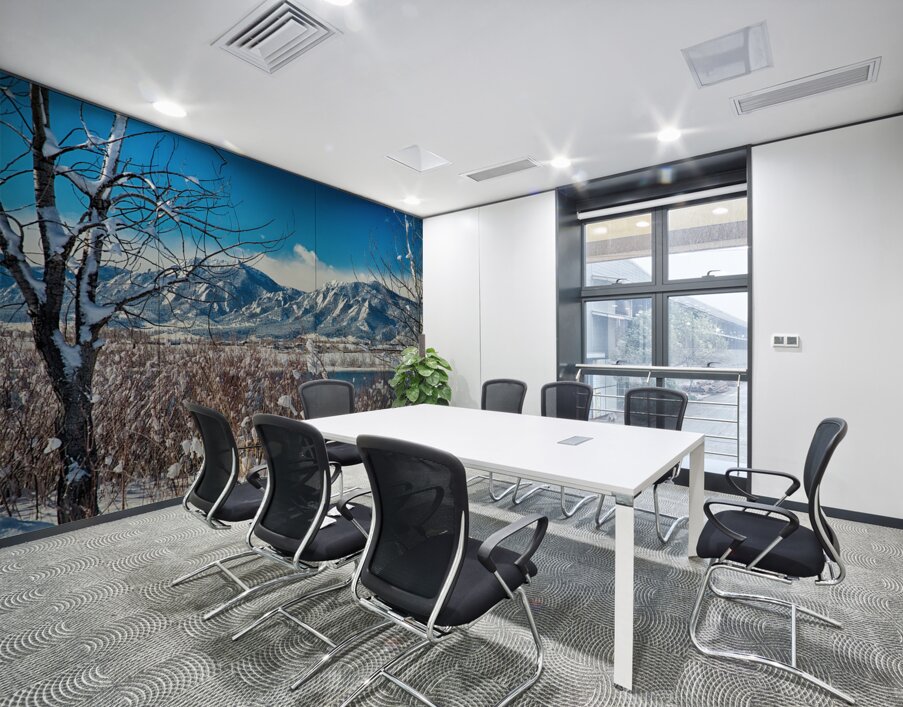 Boulder Colorado Winter Season Scenic View Wall Printing