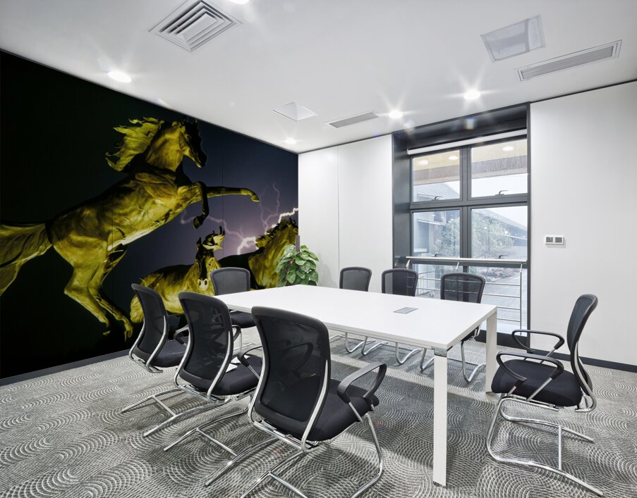 Horse World Wall Printing