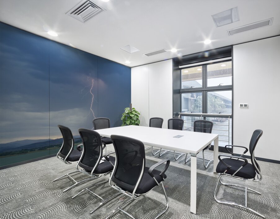 Colorado Lightning Strike Wall Printing