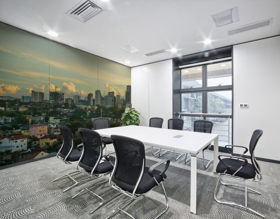  Lahugs Golden Hour Urban Vista of Cebu Wall Printing