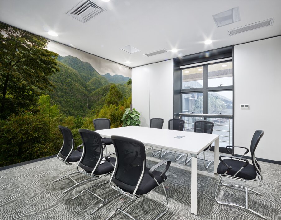 Whispers of the Malantan og Waterfall Hidden in Time Wall Printing