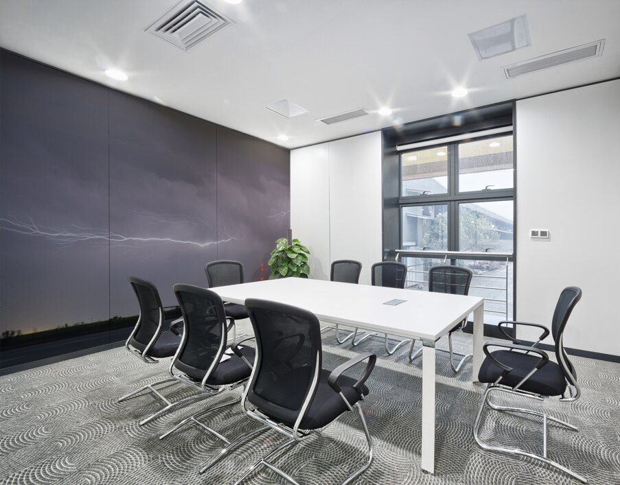 Lightning Bolting Across the Sky Wall Printing