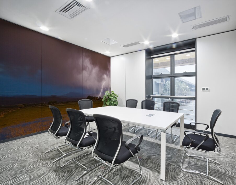 Lightning Striking Longs Peak Foothills 8 Wall Printing