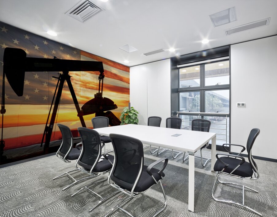 American Oil  Wall Printing