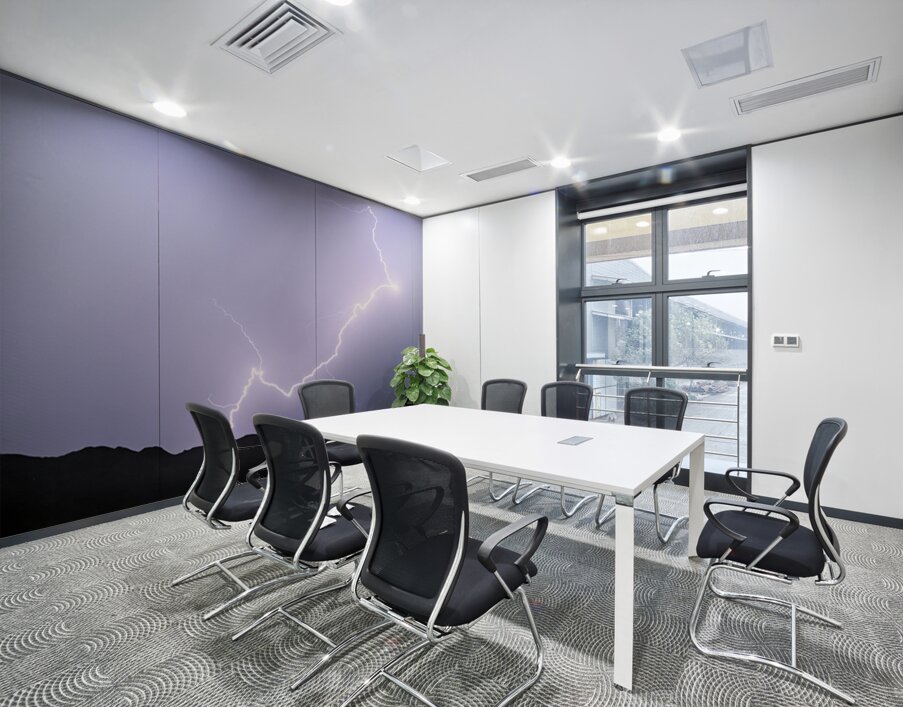 Zigzag In The Night  Wall Printing