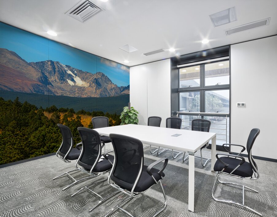 Rocky Mountain Pool of Gold Wall Printing