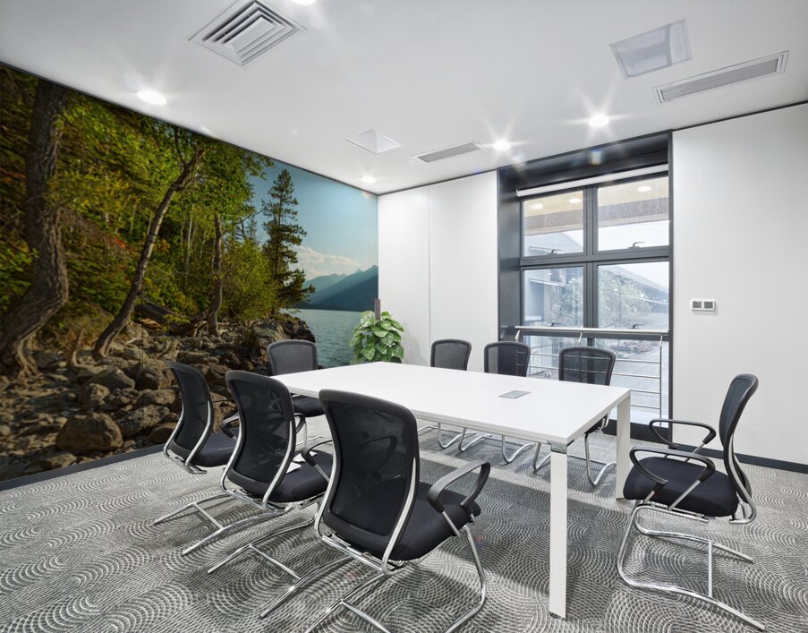 Jenny Lake Rocky Shoreline Grand Teton National Park Fine Art Print Wall Printing