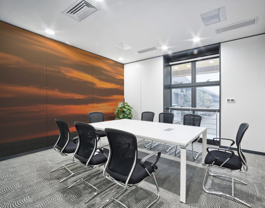 Island Princess Cruise Ship Sailing Into a Puerto Vallarta Sunset Wall Printing