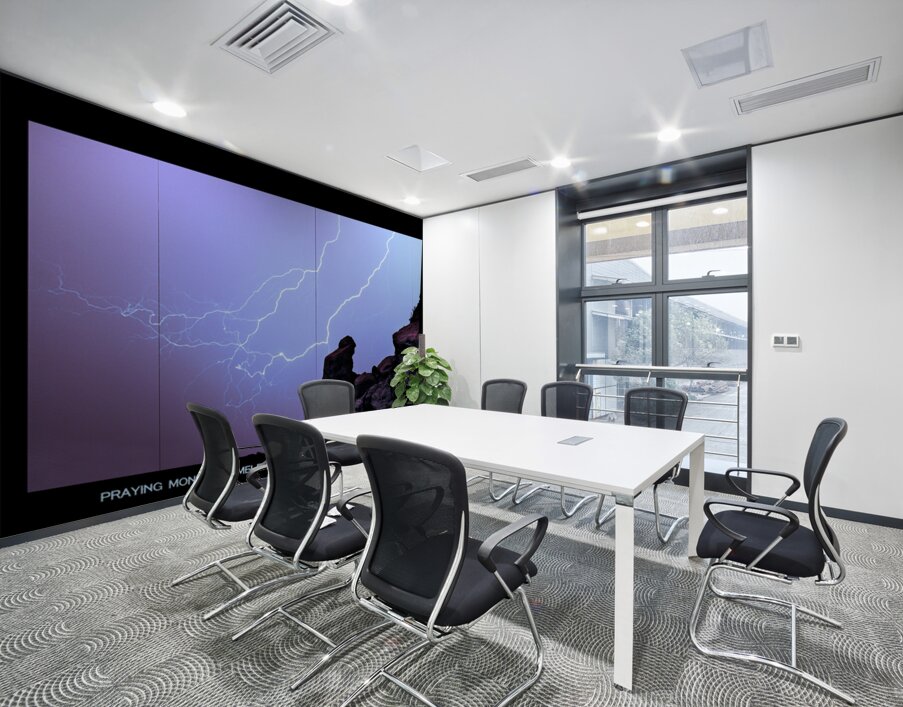 Praying Monk Camelback Mountain Lightning Monsoon Storm Limited  Wall Printing