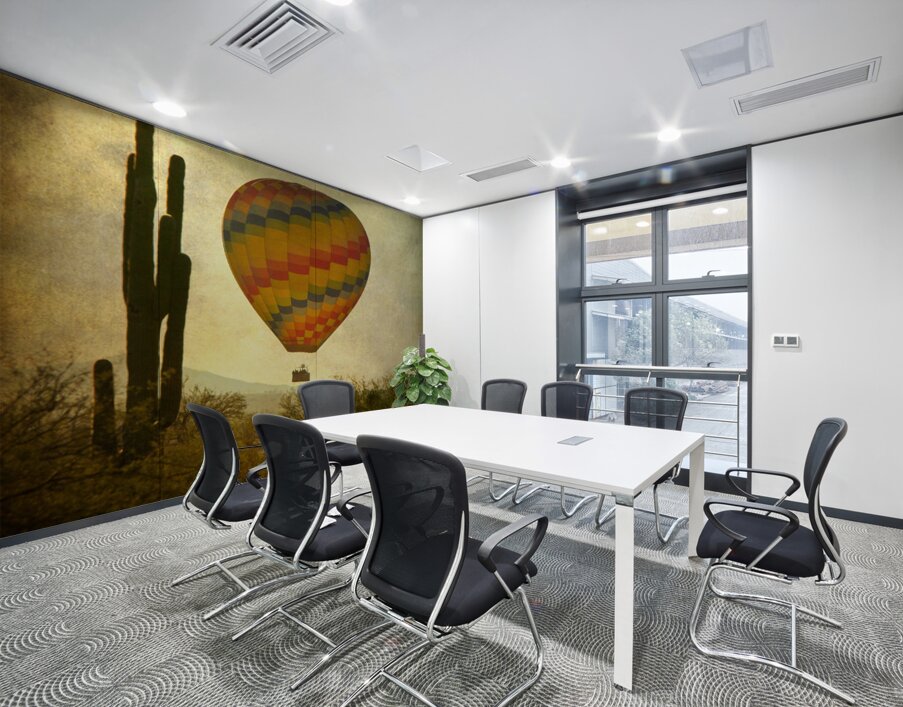 Desert Ascension Fine Art Hot Air Balloon Wall Printing