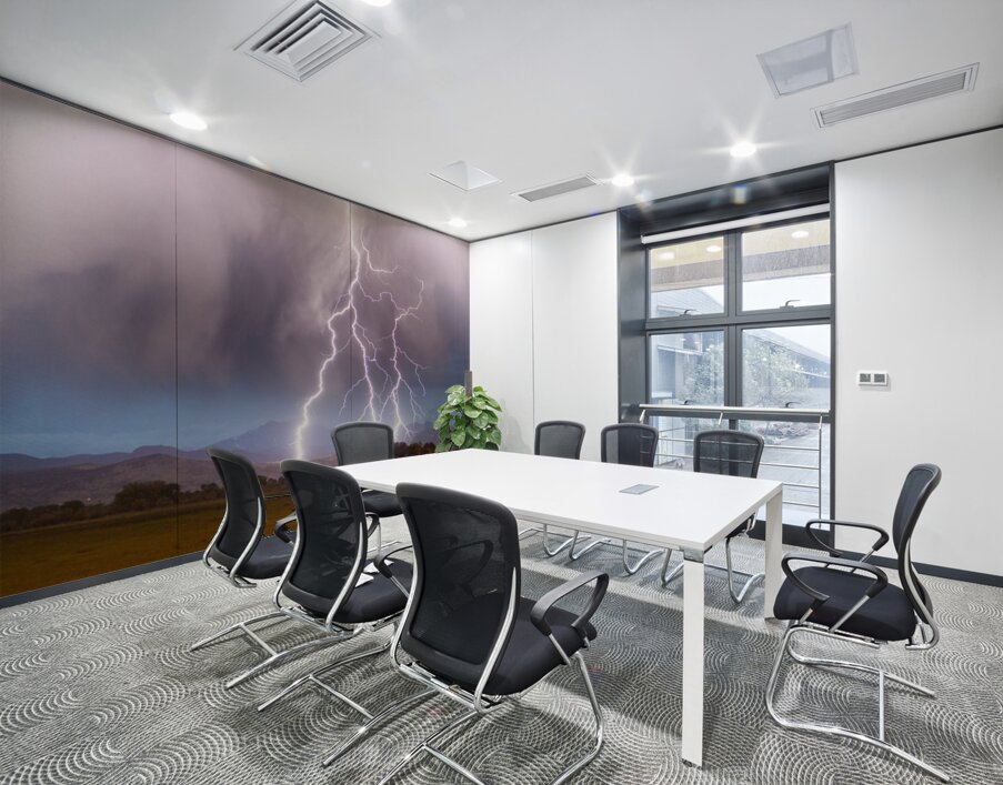 Lightning Storm Over Boulder County Colorado Long Exposure Wall Printing