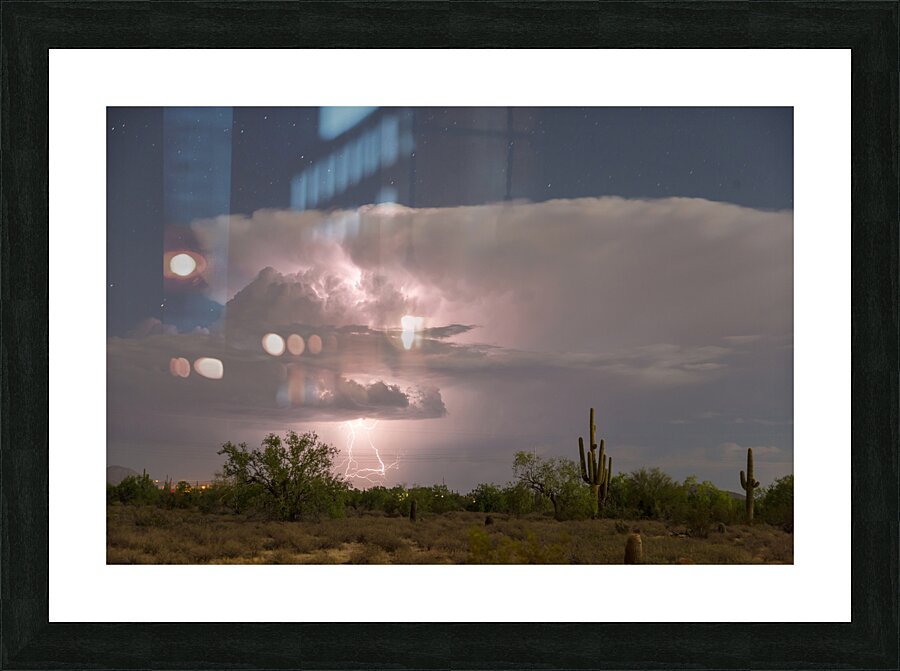 Power of The Desert Picture Frame print