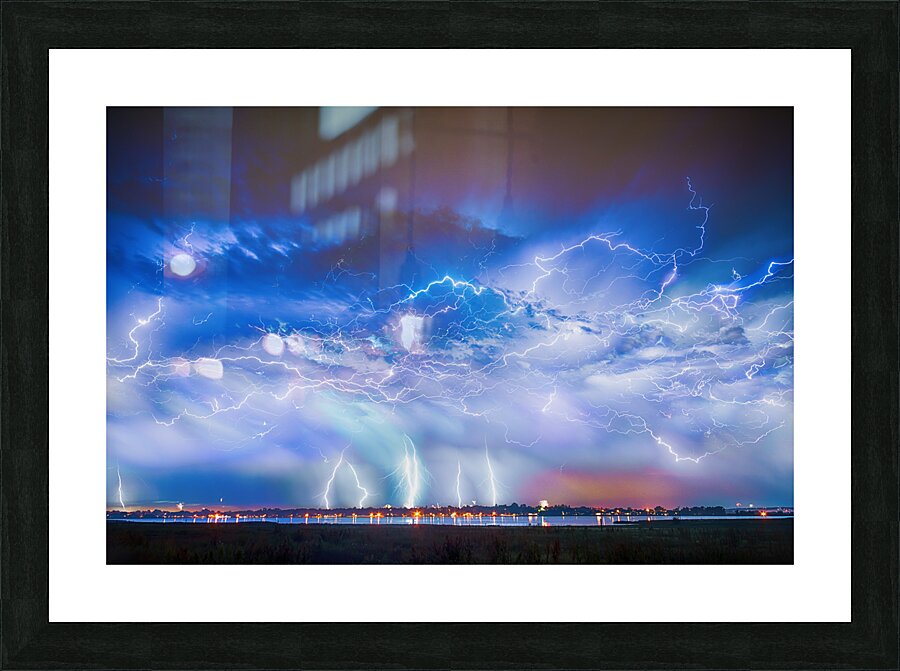 Natures Fourth Of July Picture Frame print