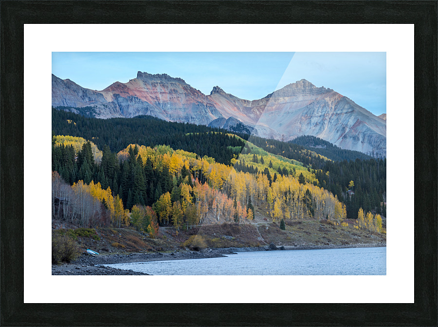 Mountain Lake Wonder Picture Frame print