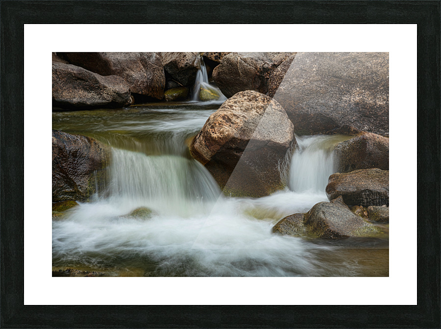 Boulder Creek Splashdown Picture Frame print
