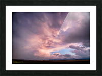 Mammatus Over Boulder Colorado Picture Frame print