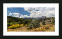 James Canyon Autumn Peaks Panoramic View Picture Frame print