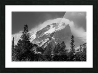 Rocky Mountain Might Picture Frame print