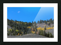 Autumn Moon Picture Frame print