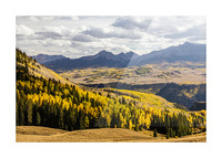 Autumn Season View Sneffles Ten Peak Picture Frame print