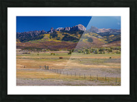 Courthouse Mountains Chimney Rock Peak Picture Frame print