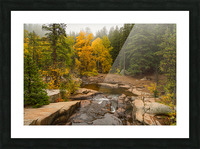 Downstream St Vrain Picture Frame print
