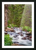 Mountain Stream Picture Frame print