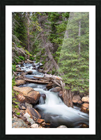 Rocky Mountain Stream Picture Frame print