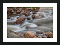 Rocky Mountain Flow Picture Frame print