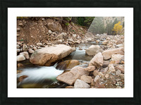 South St Vrain Canyon Autumn View Picture Frame print