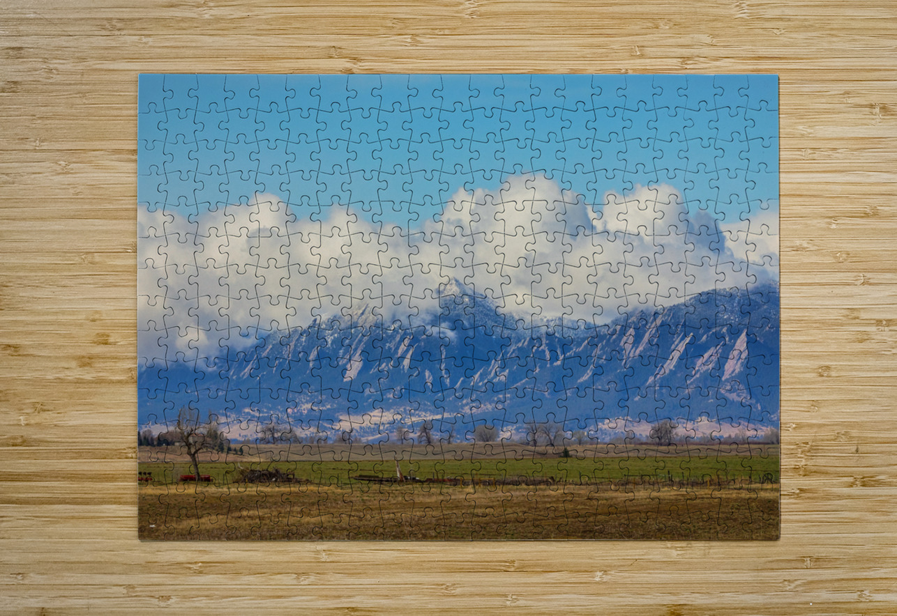 Boulder Colorado Front Range Cloud Pile On Bo Insogna Puzzle printing