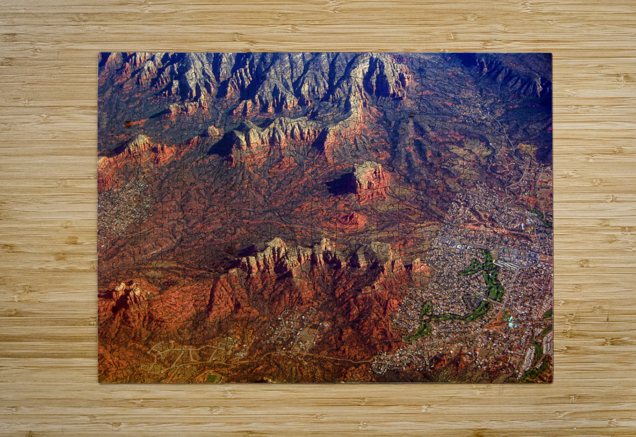 Sedona Arizona PLANET eARTh Bo Insogna Puzzle printing