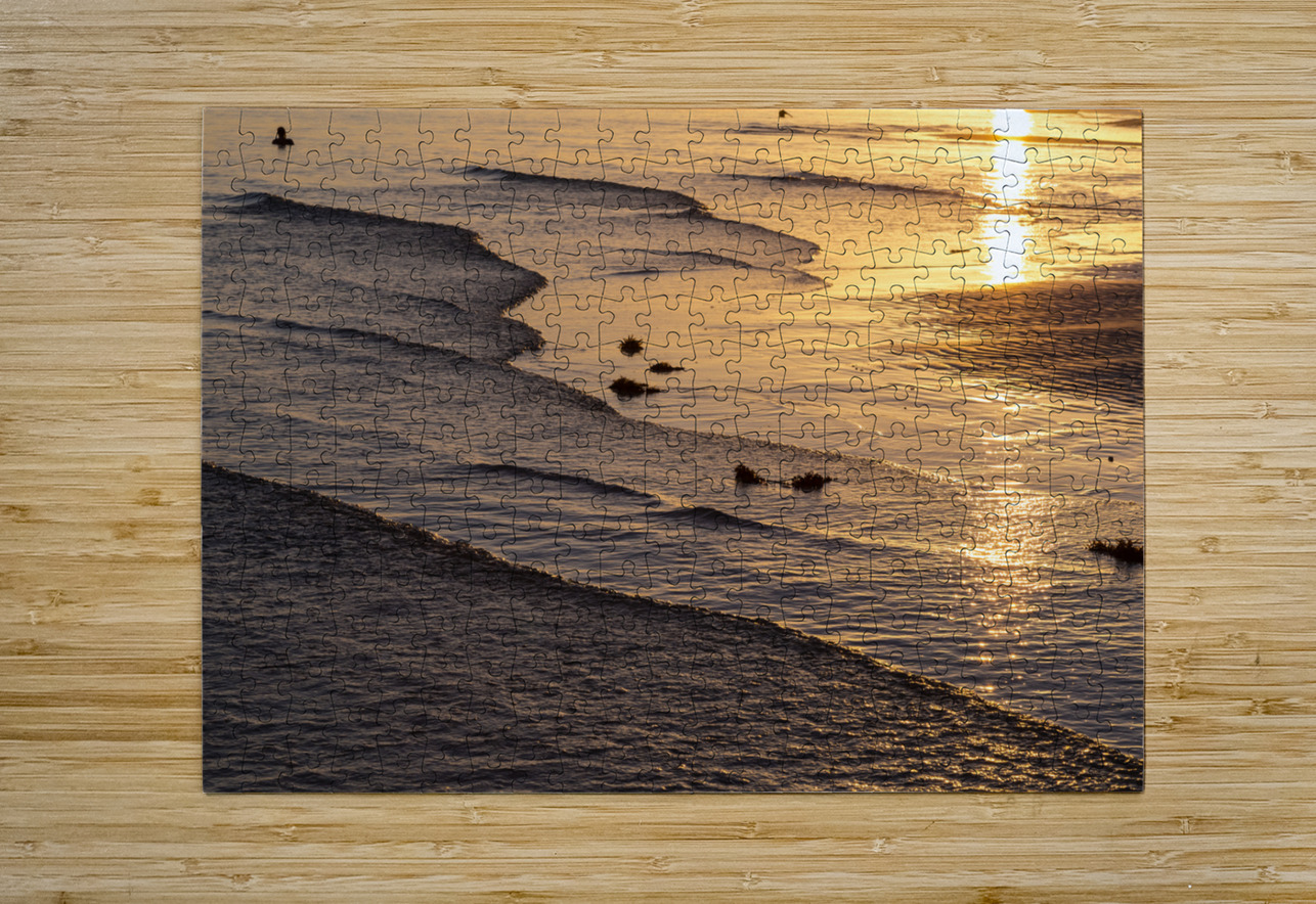 Golden Tide Bo Insogna Puzzle printing