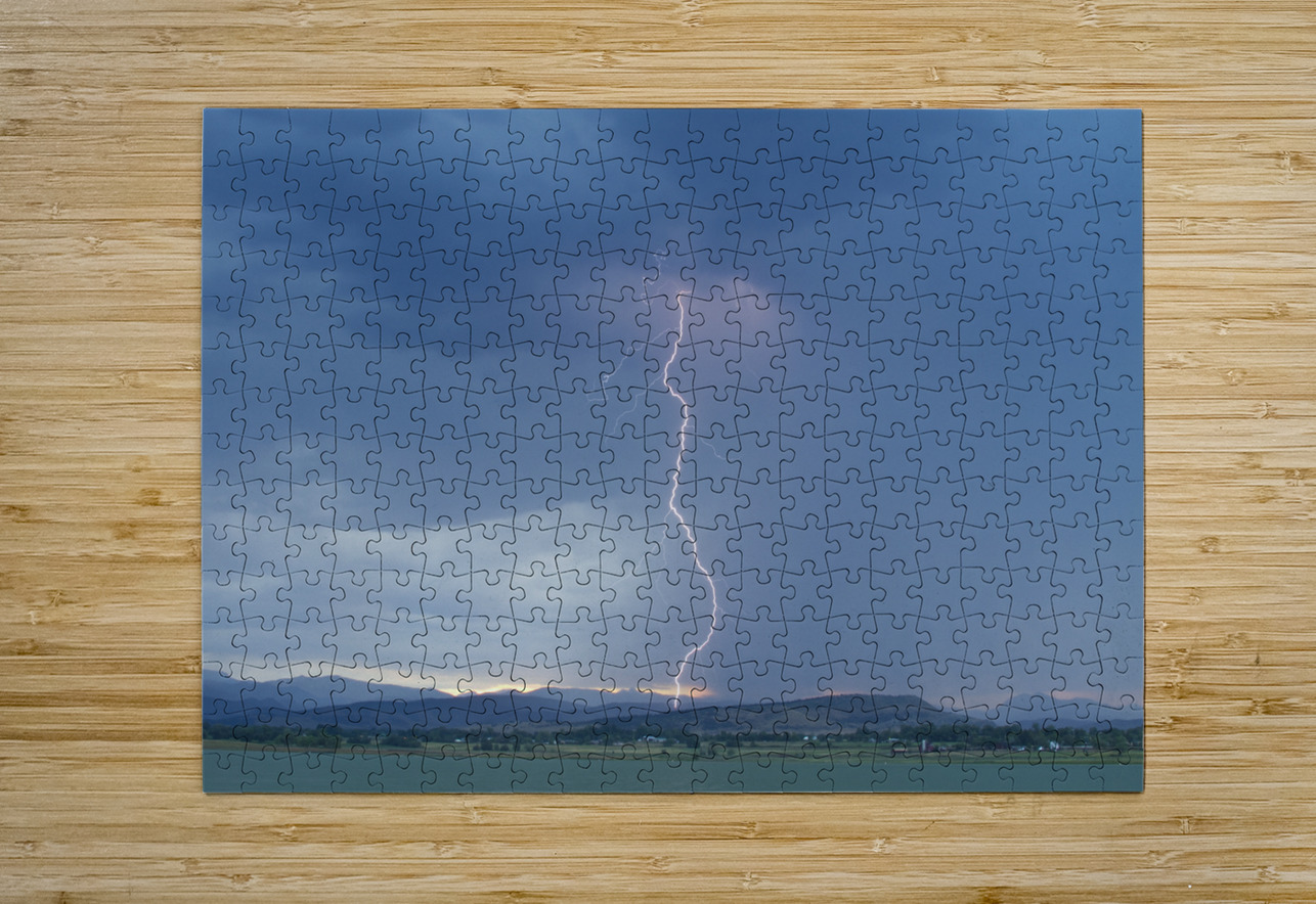 Colorado Lightning Strike Bo Insogna Puzzle printing
