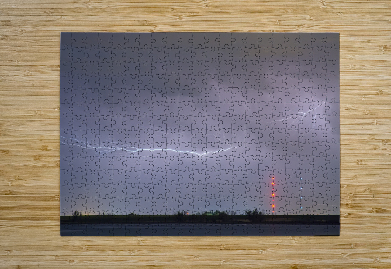 Lightning Bolting Across the Sky Bo Insogna Puzzle printing