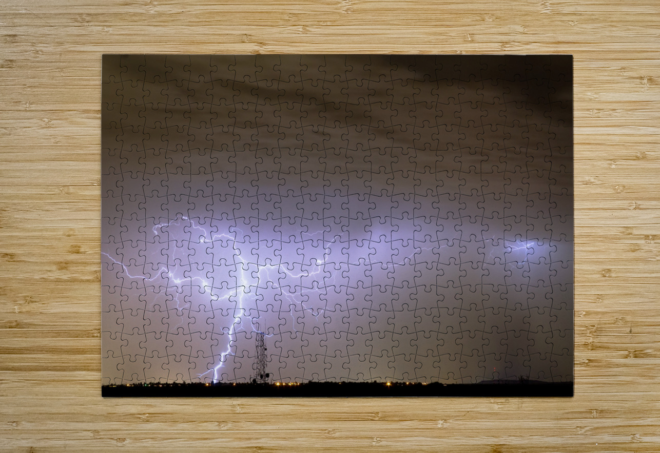 Electric Night Bo Insogna Puzzle printing