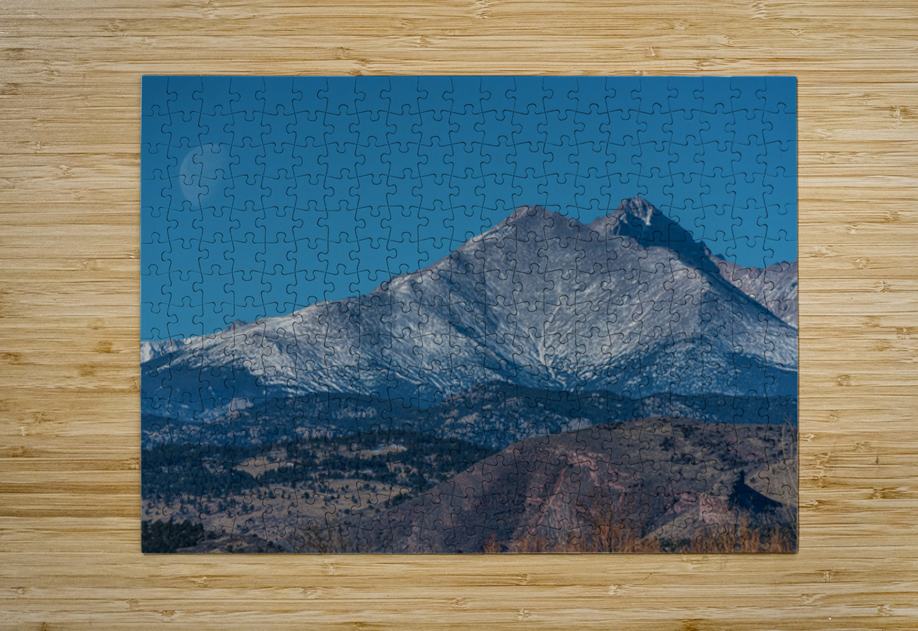 Meeker Longs Peak  Moon Bo Insogna Puzzle printing