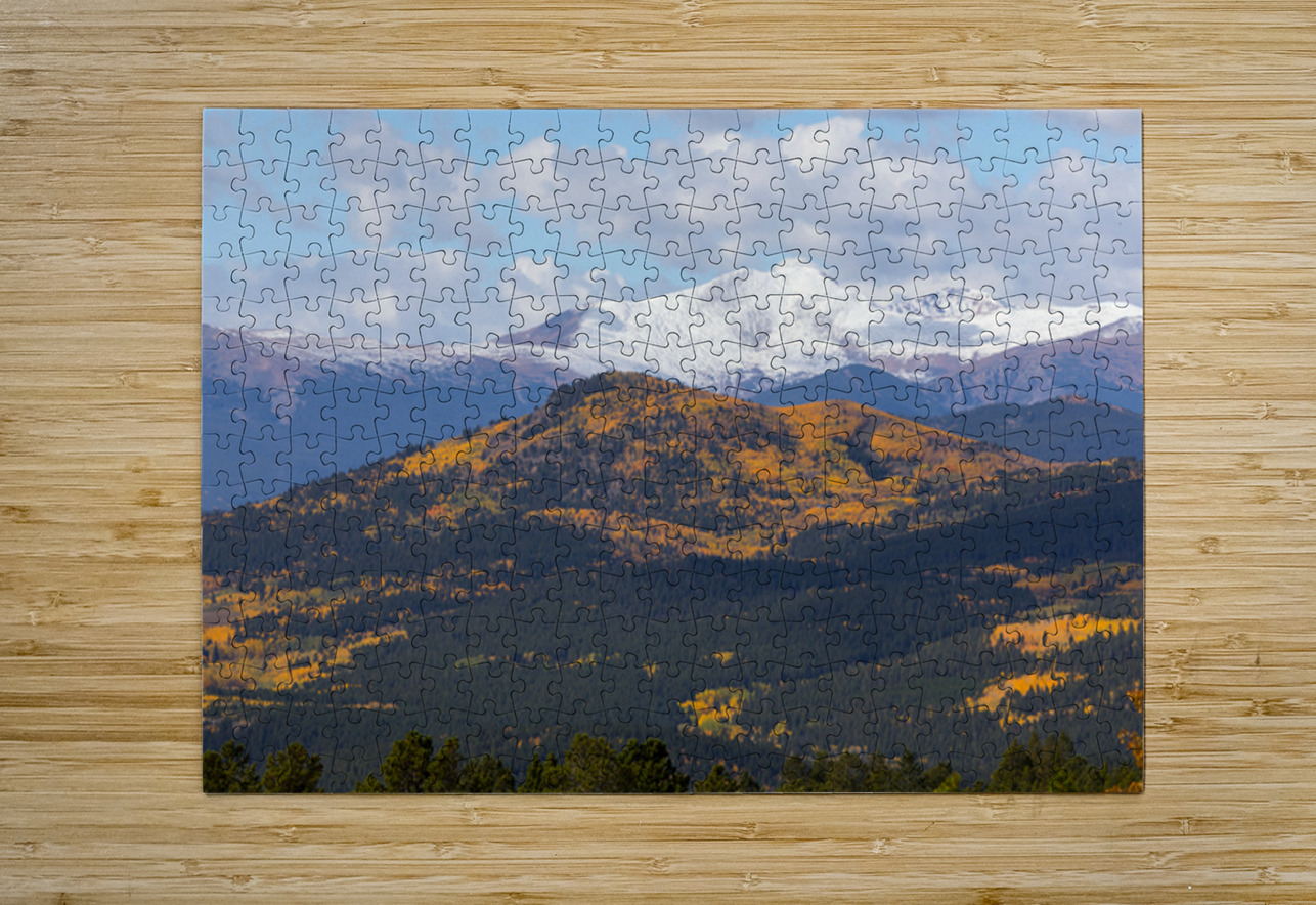 Rocky Mountain High Autumn View Bo Insogna Puzzle printing