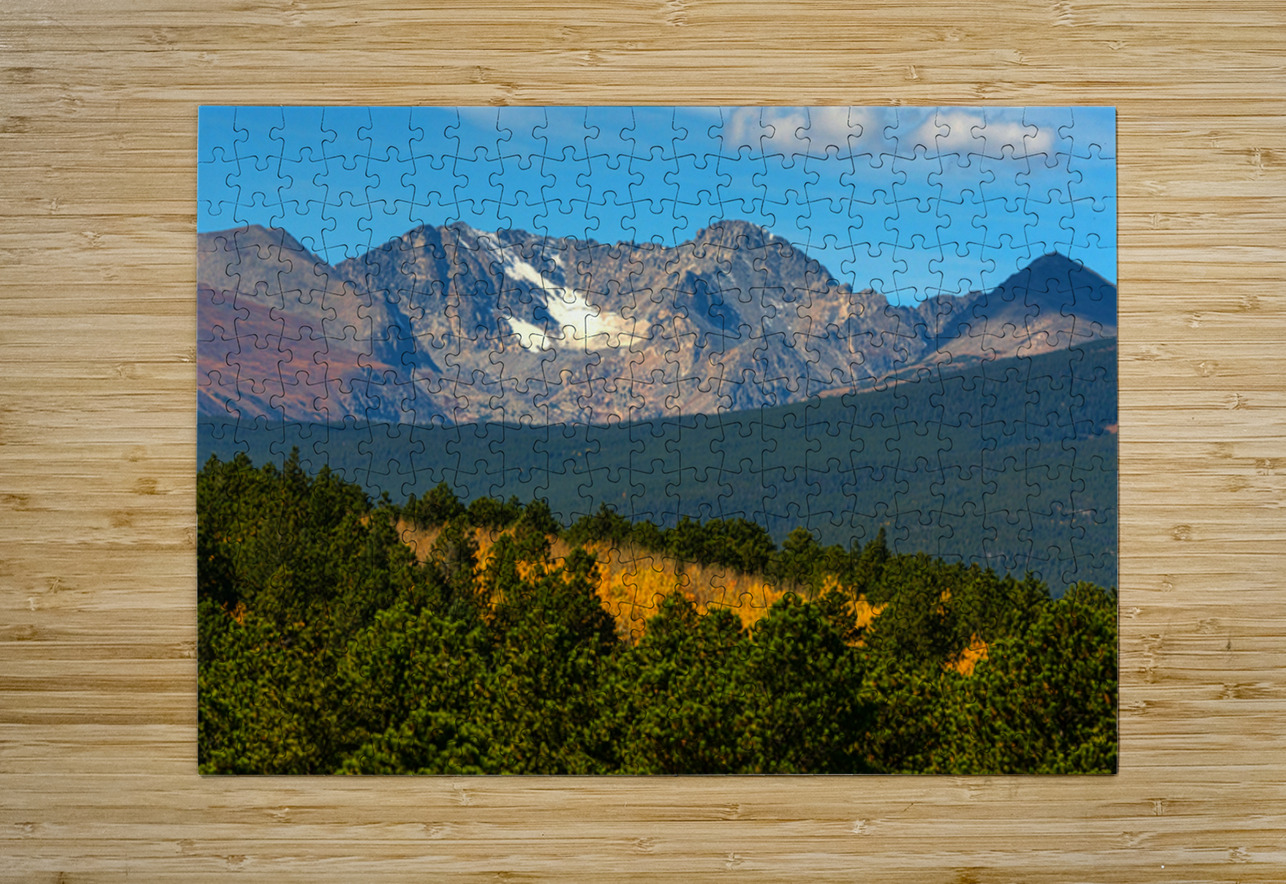 Rocky Mountain Pool of Gold Bo Insogna Puzzle printing