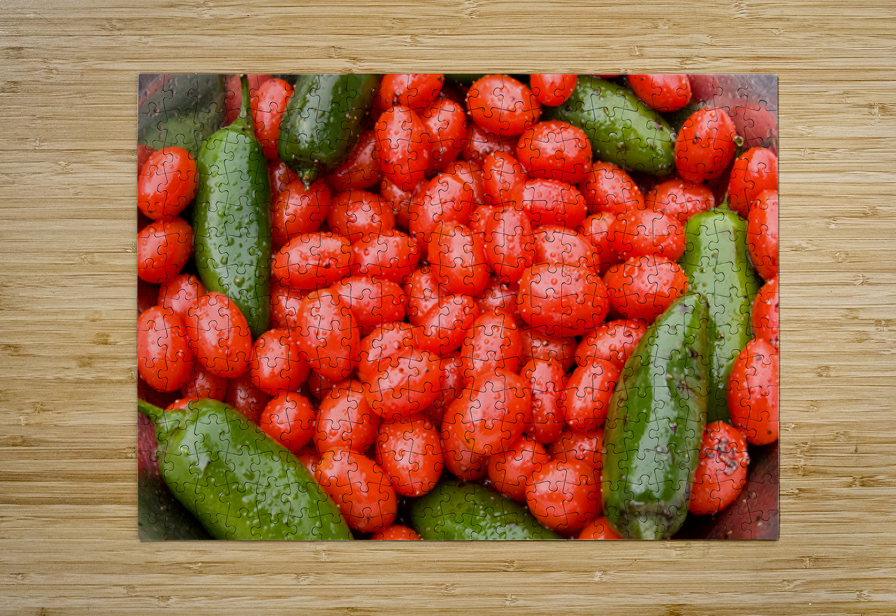 Gardens Embrace A Ruby and Emerald Harmony Bo Insogna Puzzle printing