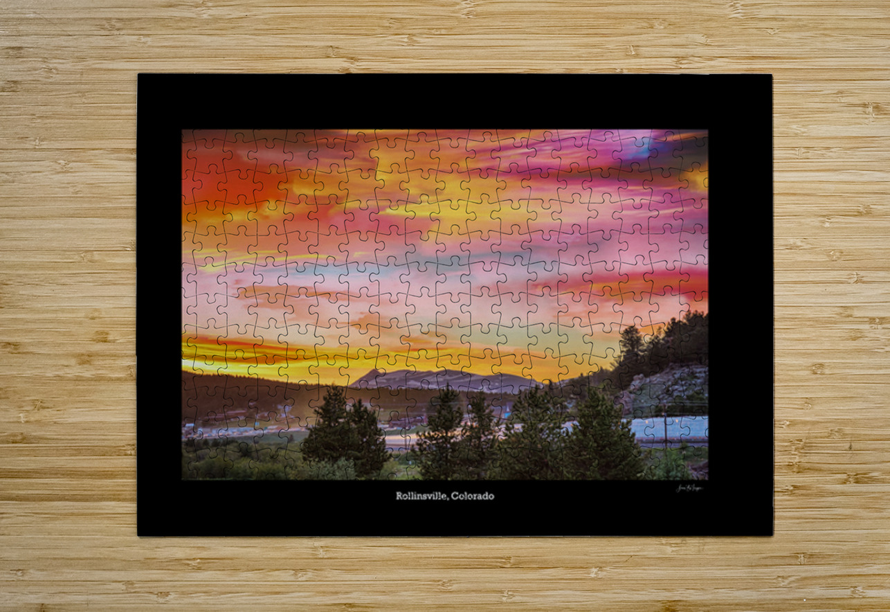  A Timed Stack of Rollinsville Colorado Bo Insogna Puzzle printing