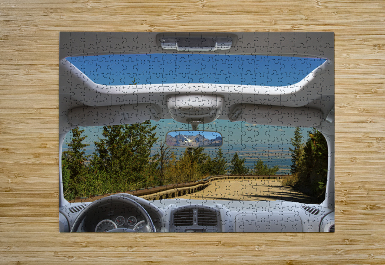 Coming Down from the High Country Window View Bo Insogna Puzzle printing