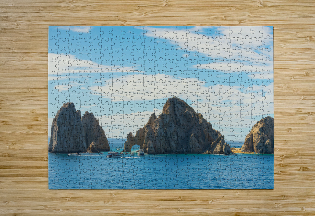The Arch and Lands End Cabo San Lucas Coastal Scene Bo Insogna Puzzle printing