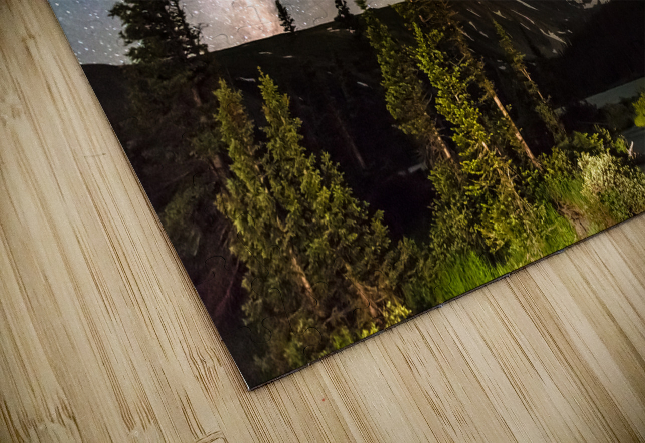 Milky Way Magic Above Longs Lake and the Indian Peaks Bo Insogna Puzzle